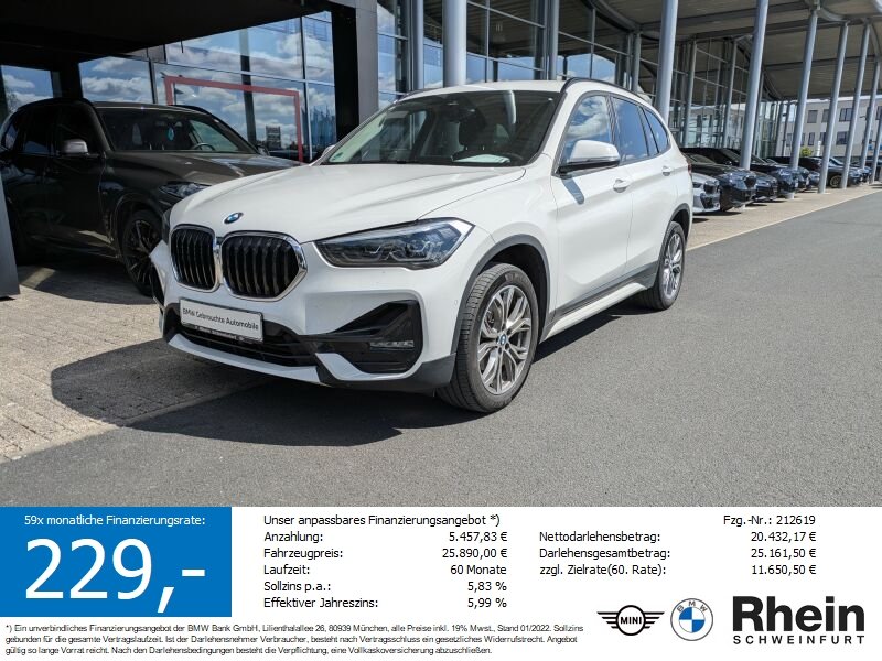 BMW X1 sDrive18d Sport Line Navi. HeadUp. Park.Ass.