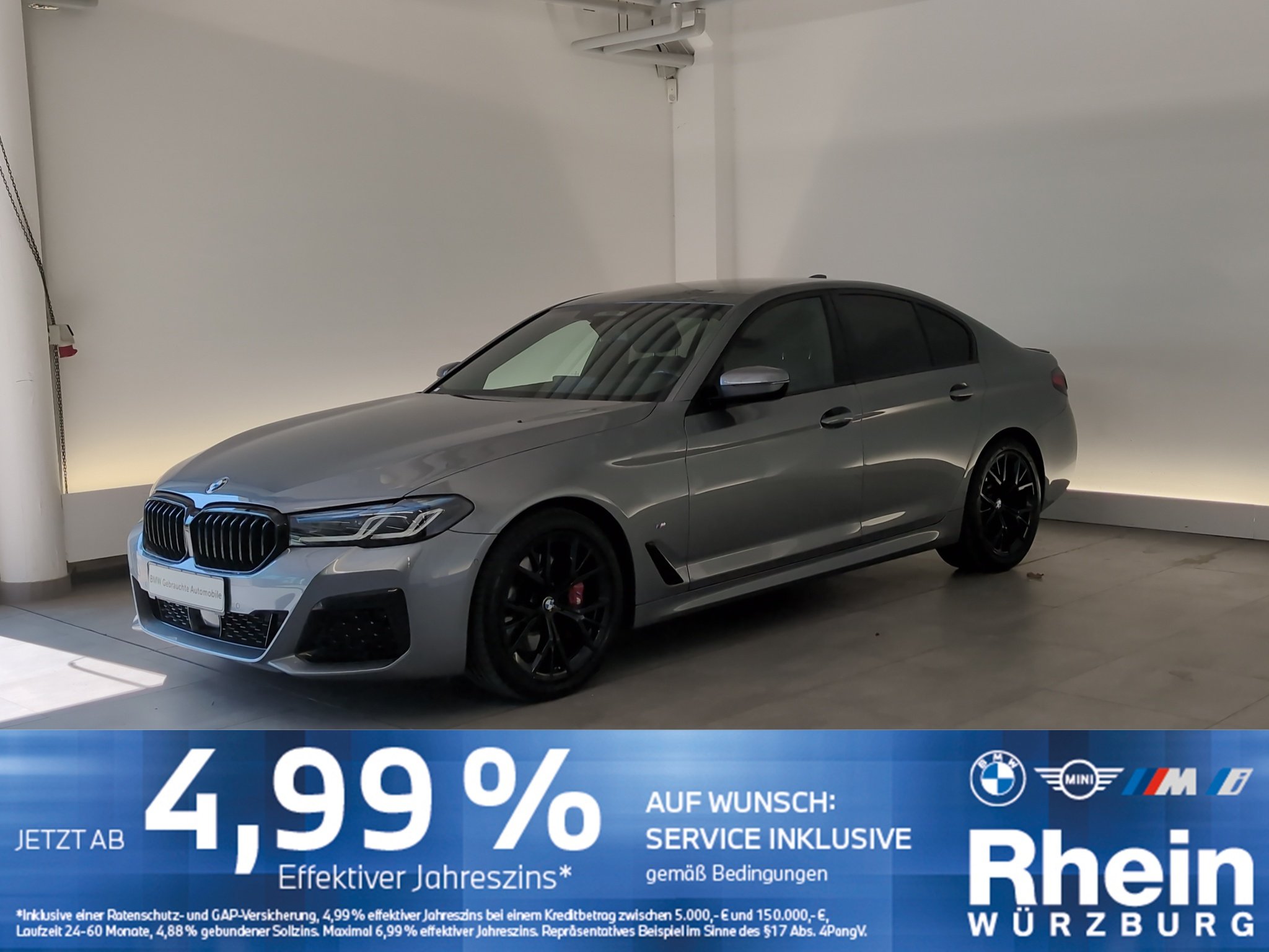 BMW 520i Limousine M Sport Navi/Laser/RFK/SHZ/HuD