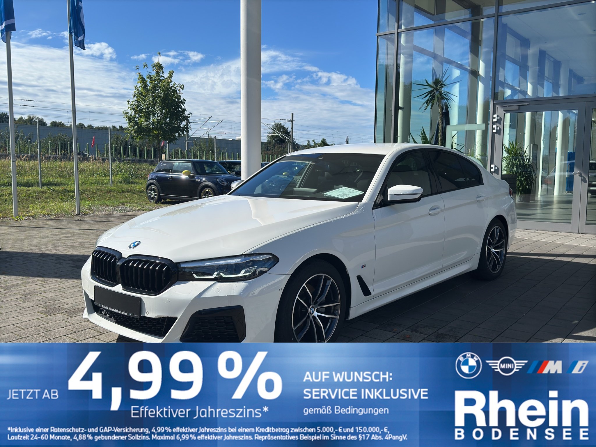 BMW 520i Limousine M Sport HiFi SH Rückfahrkamera