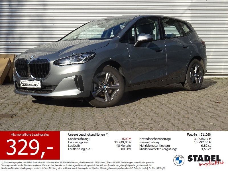 BMW 220i Active Tourer PremiumPaket adLED AHK elSitz