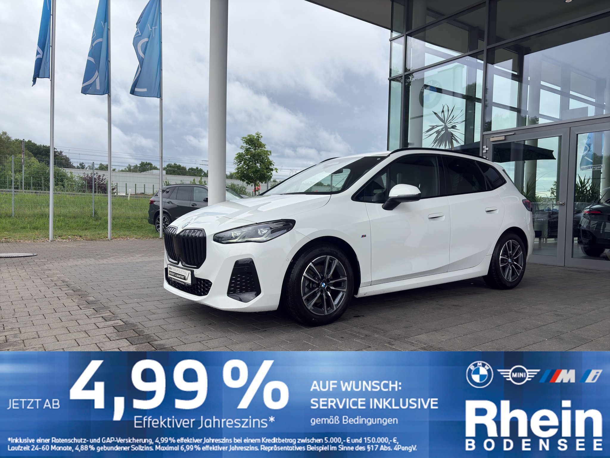 BMW 220i Active Tourer M Sport AHK Komfortzug Ad.LED