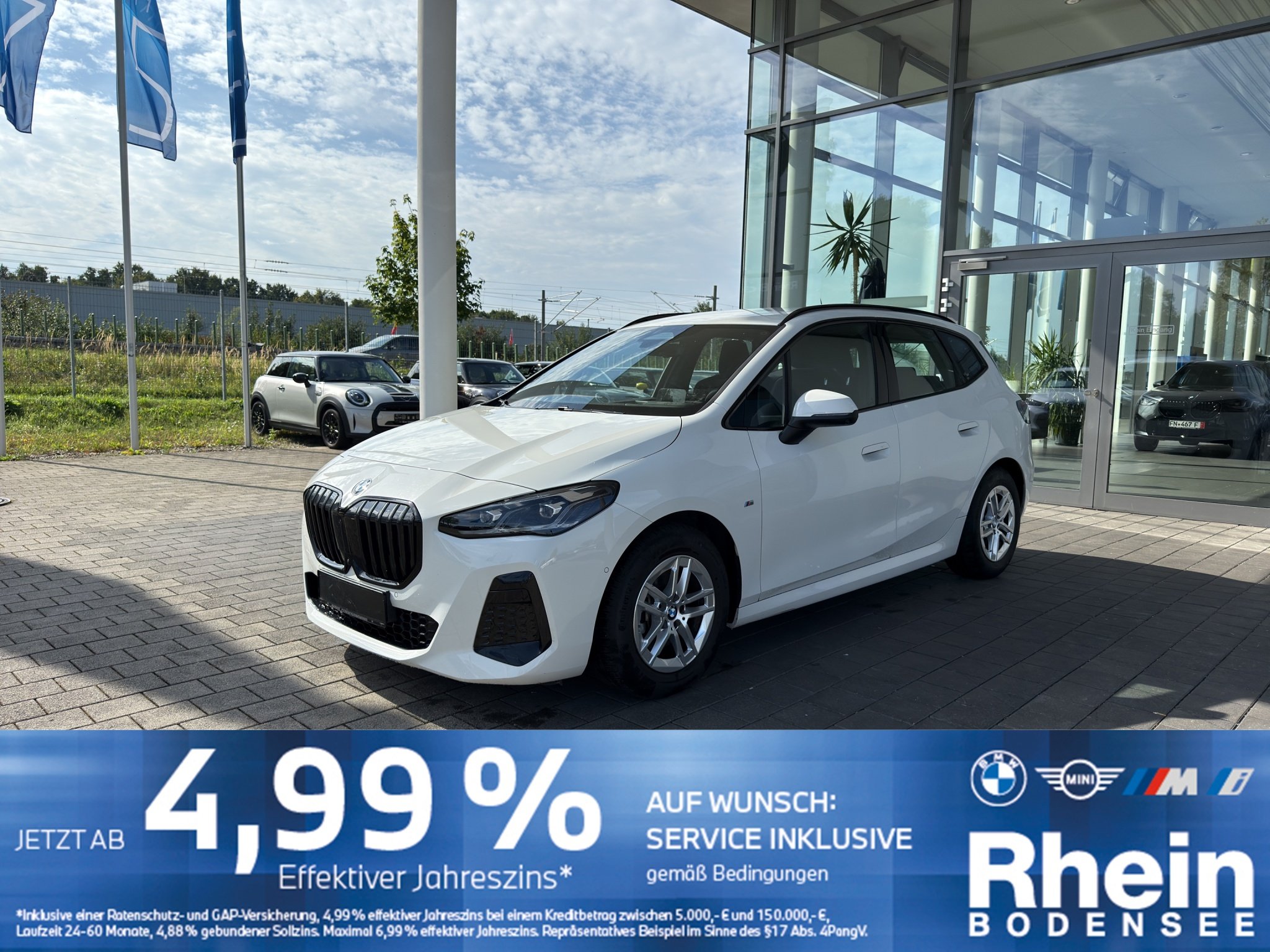 BMW 220i Active Tourer M Sport AHK HeadUp ACC 360