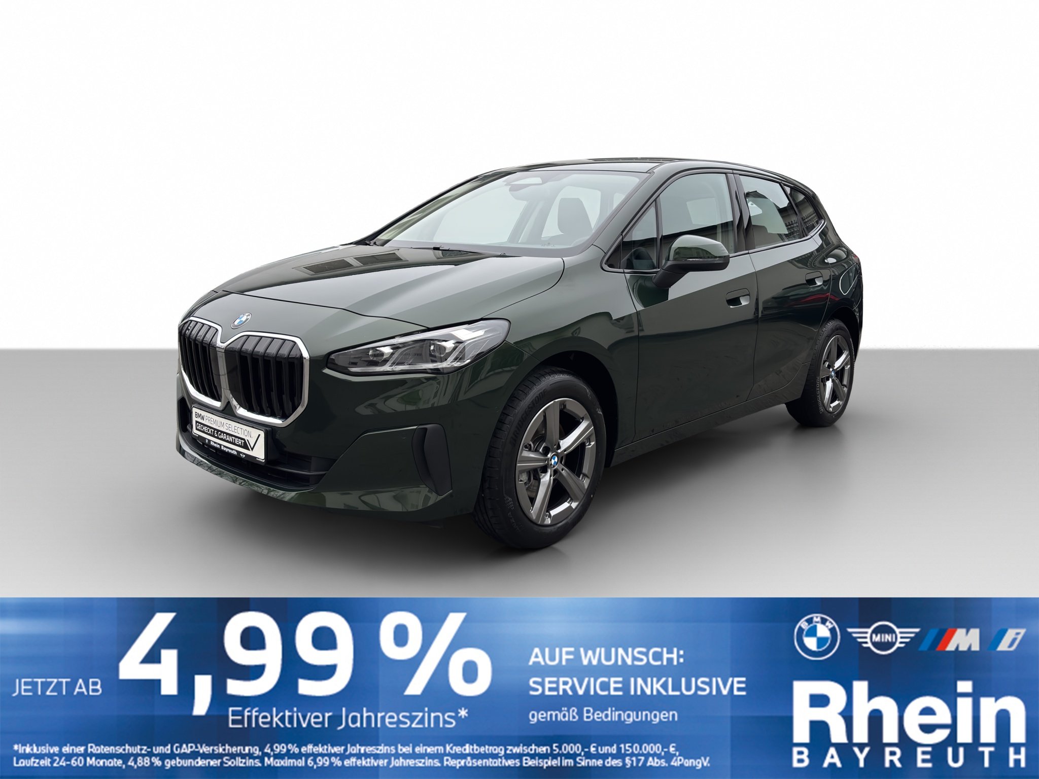 BMW 220i Active Tourer Navi AdapLED AHK ParkAssist