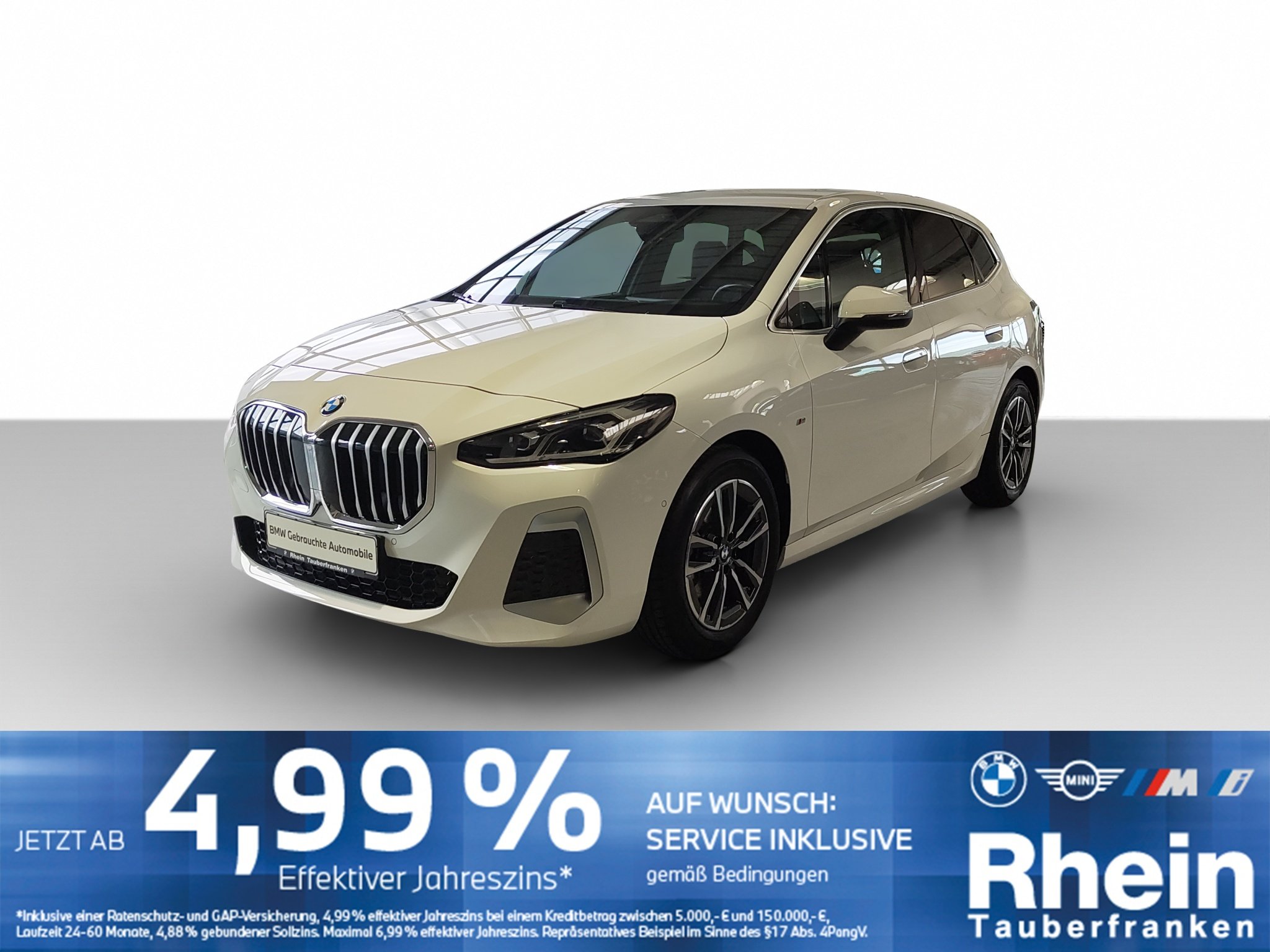 BMW 220i Active Tourer M Sport LED+/K-ZUG/CAM/Apple