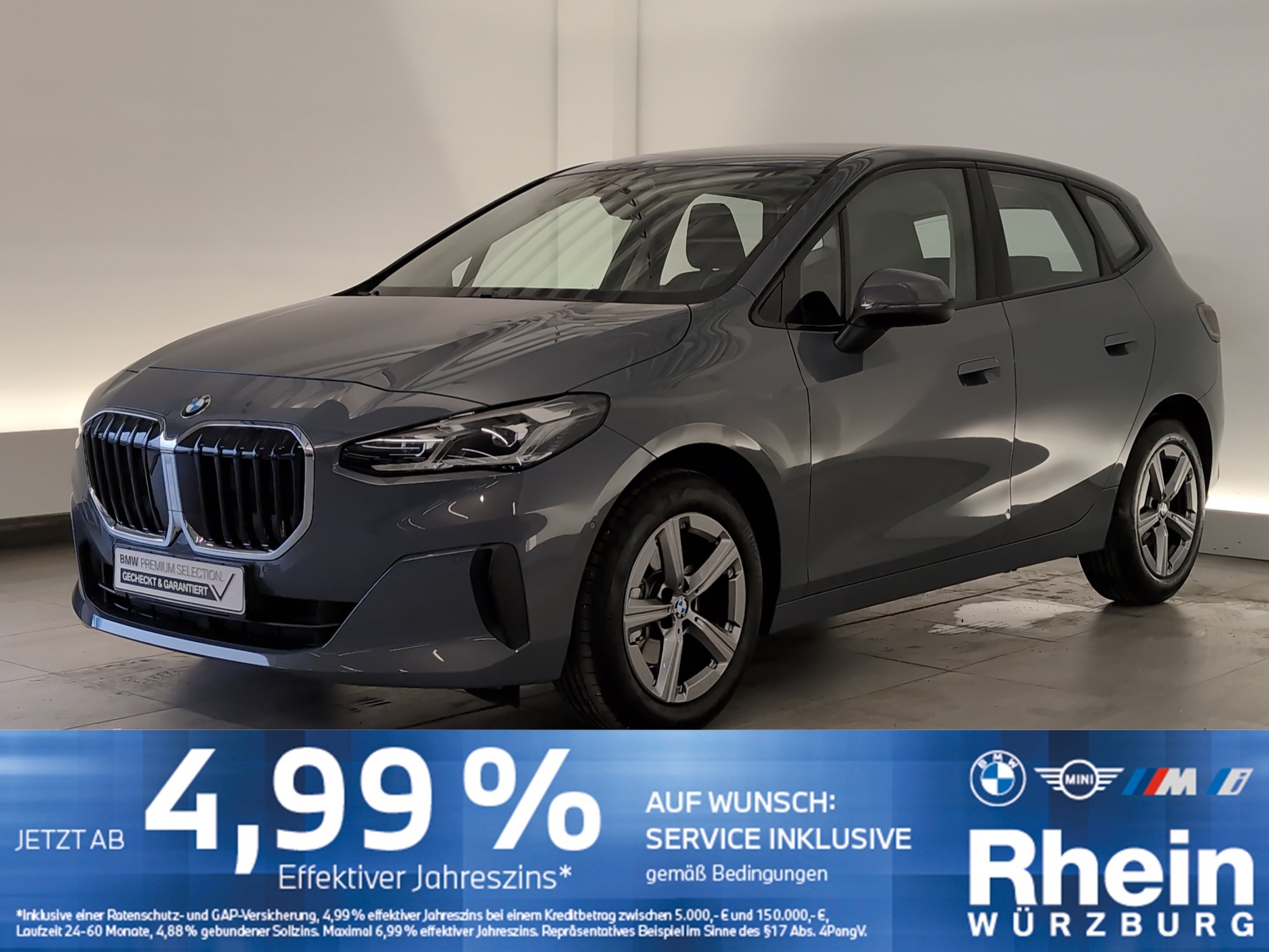 BMW 220d Active Tourer DAB/SHZ/LED/PDC vo+hi