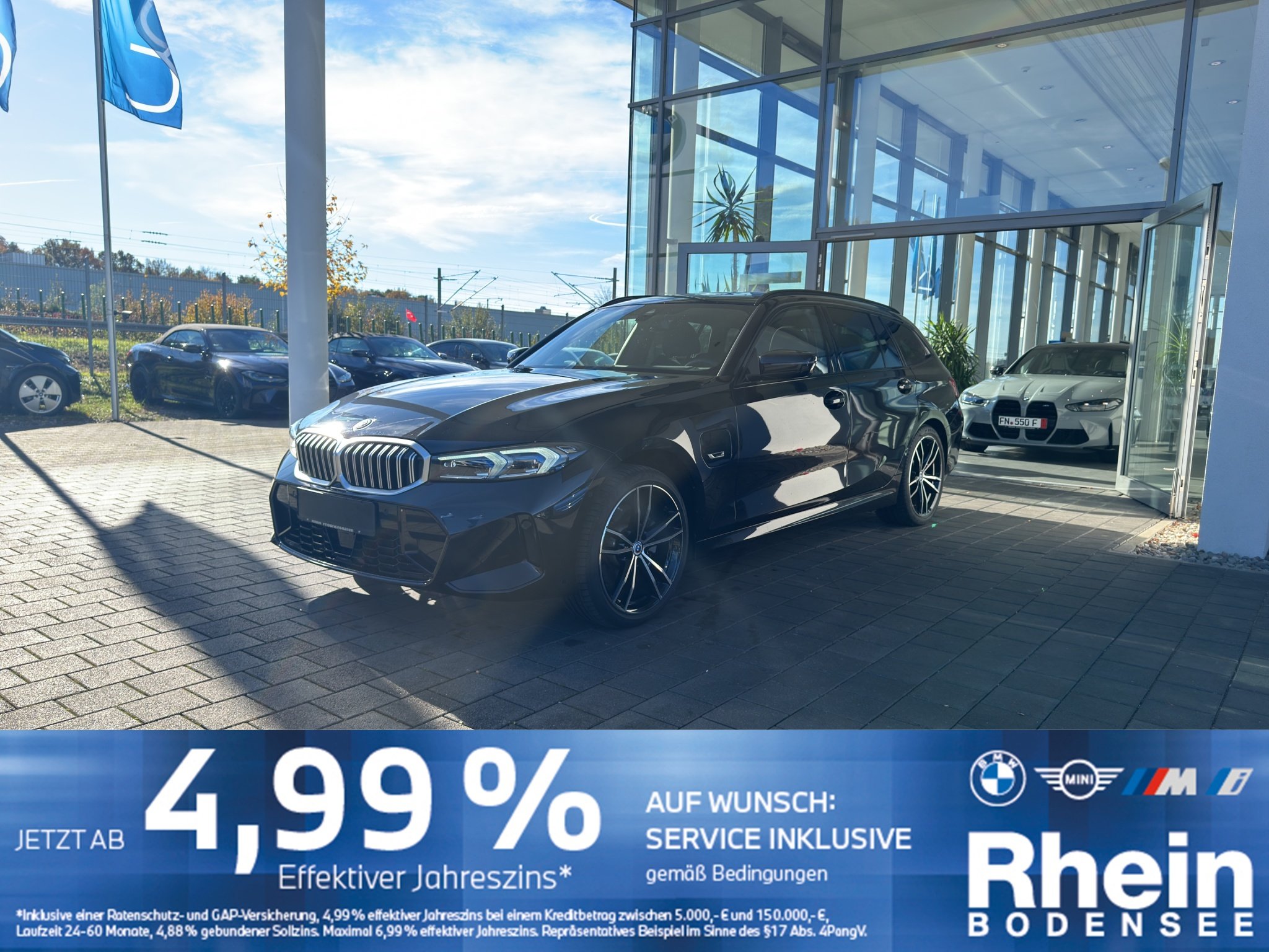 BMW 330e xDrive Touring M Sport Panoramadach AHK ACC