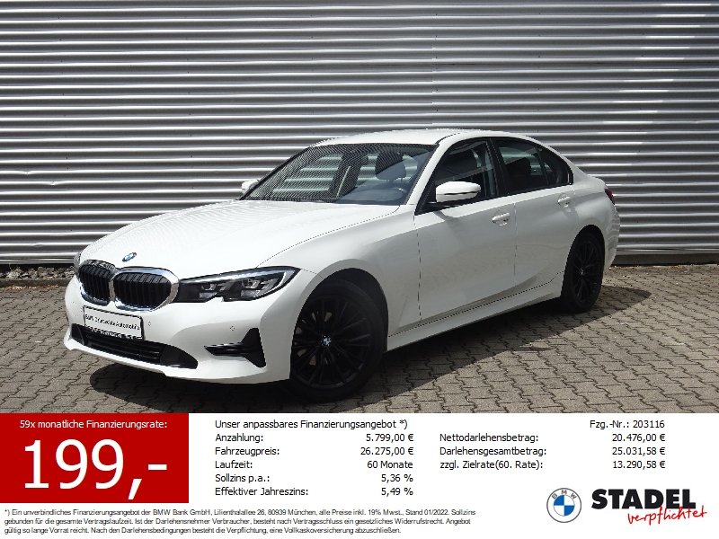 BMW 318i Lim Advantage LivePro CarPlay/Android LM SH