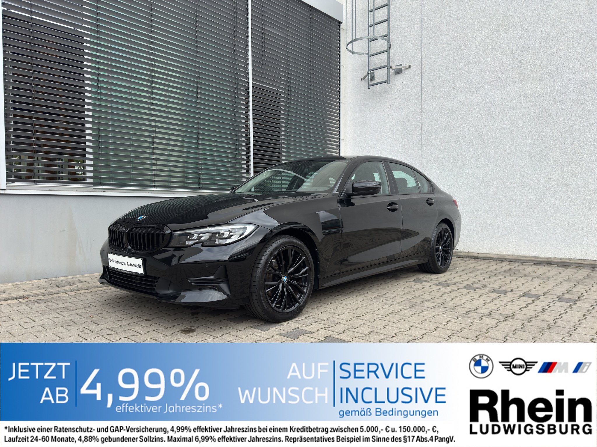 BMW 318i Lim LED Navi Klima HiFi PDC v/h