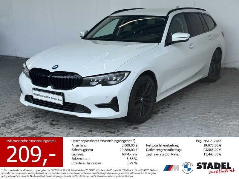 BMW 318i Tour. Navi.LED.PDCvo+hi.DAB.SHZ.SportLR