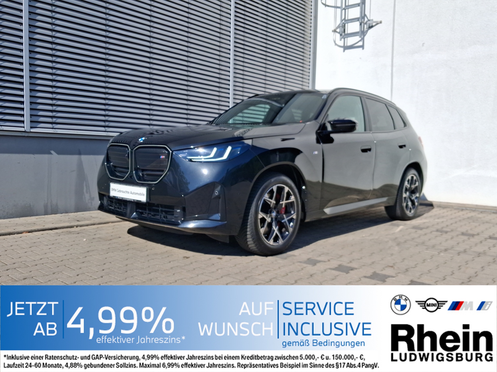 BMW X3 M50 xDrive LED Navi AHK HarmKard Sitzbel.