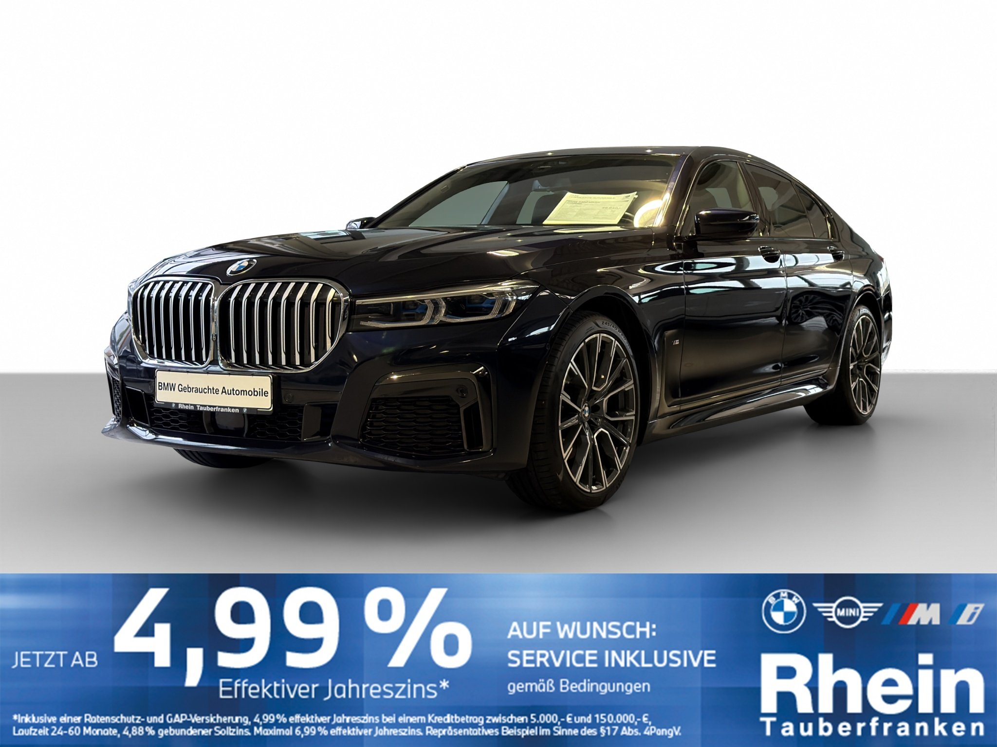 BMW 730d xDrive M Sportpaket Laser Massage HUD Glasd