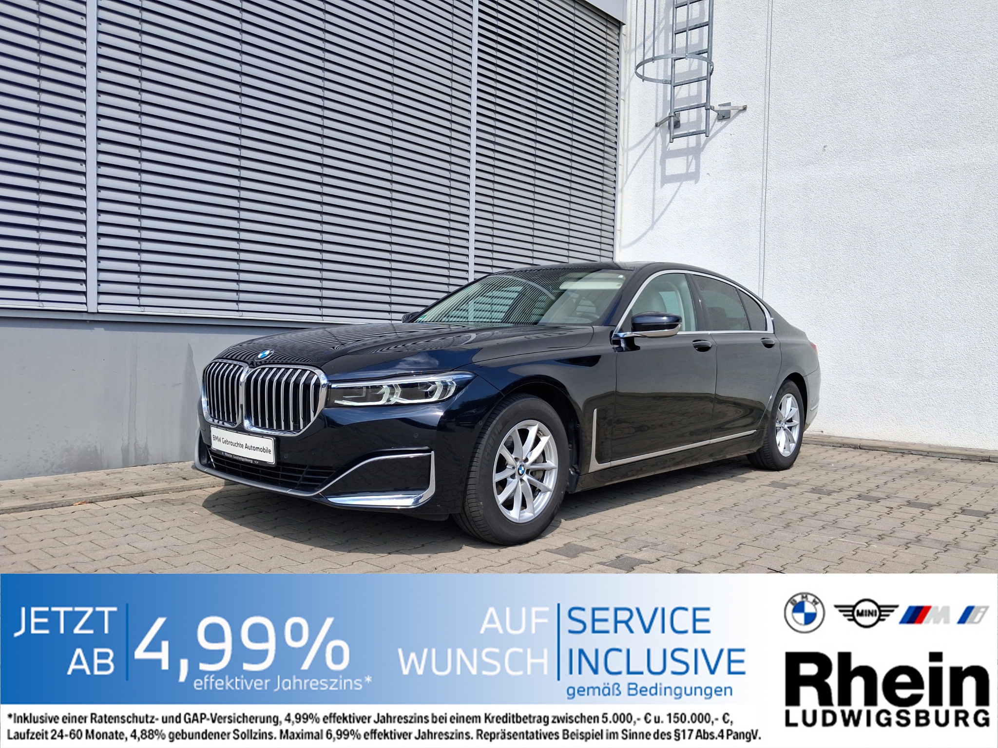BMW 730d xDrive LED Navi HUD DrivAs HiFi GlasDach