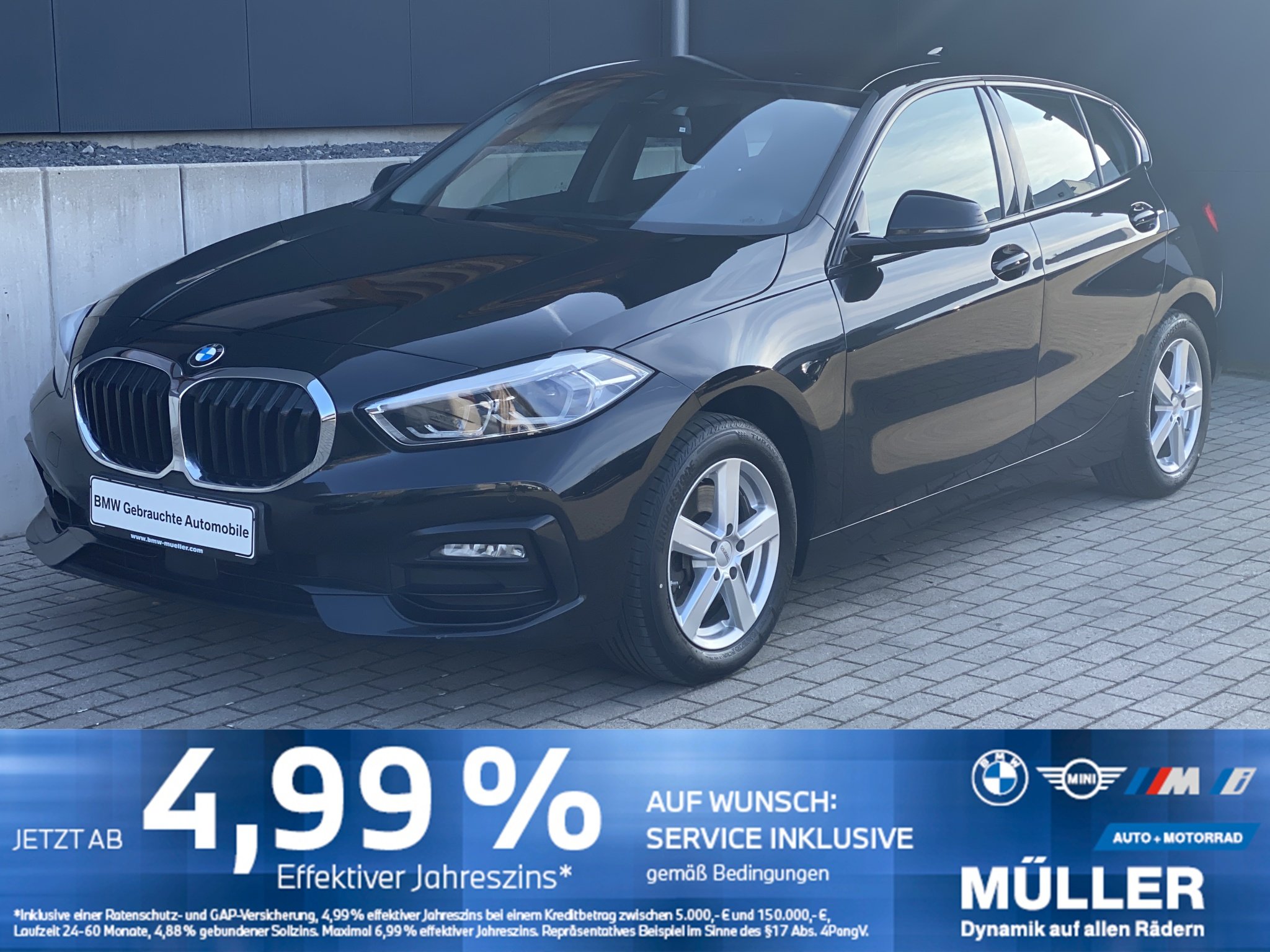 BMW 118i DKG Sport Line LED/NAV/SH/DAB/HiFi/TEMPO