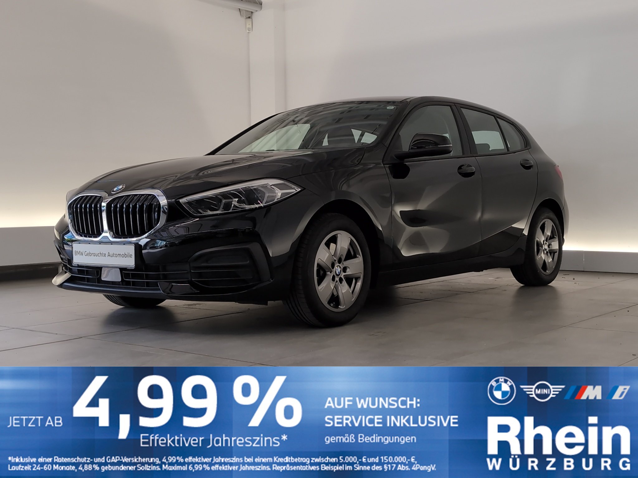 BMW 118i Navi/LED/PDCvo+hi/DAB