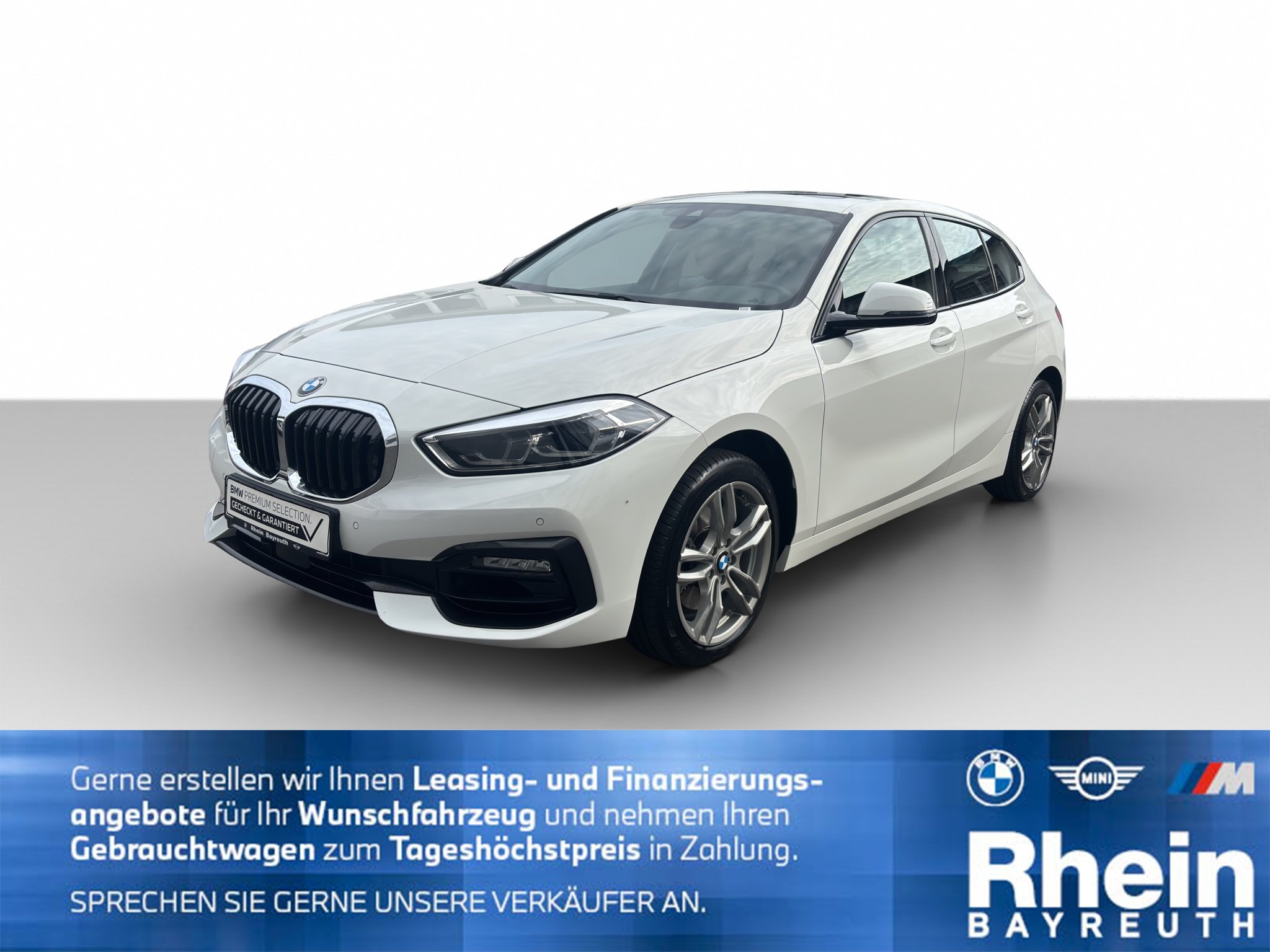 BMW 118i Sport Line Navi LED AHK PanoGSD WLAN Shz