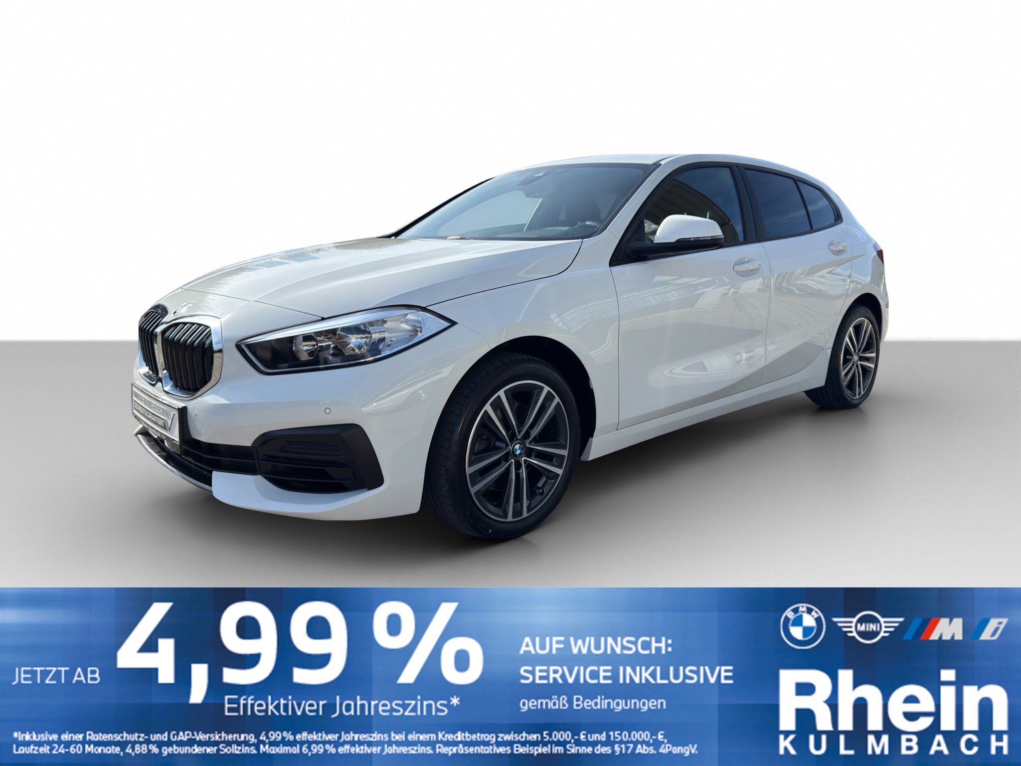 BMW 118i 5-Türer Advantage Navi Lordose WLAN Shz