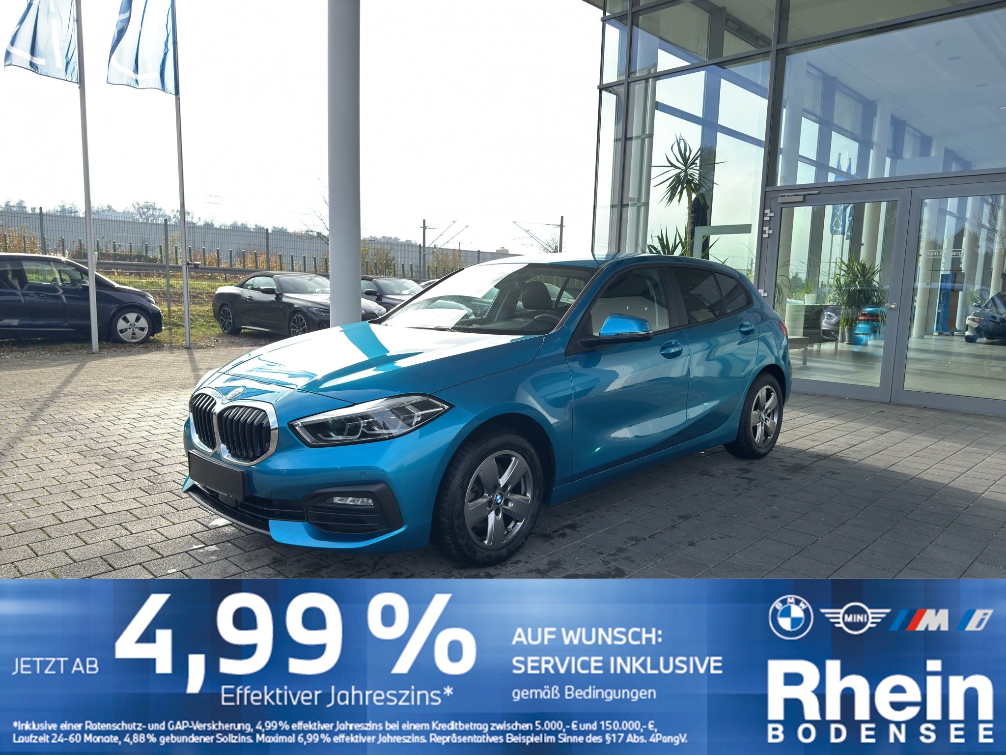 BMW 118i Advantage Navi LED Automatik PDC SH