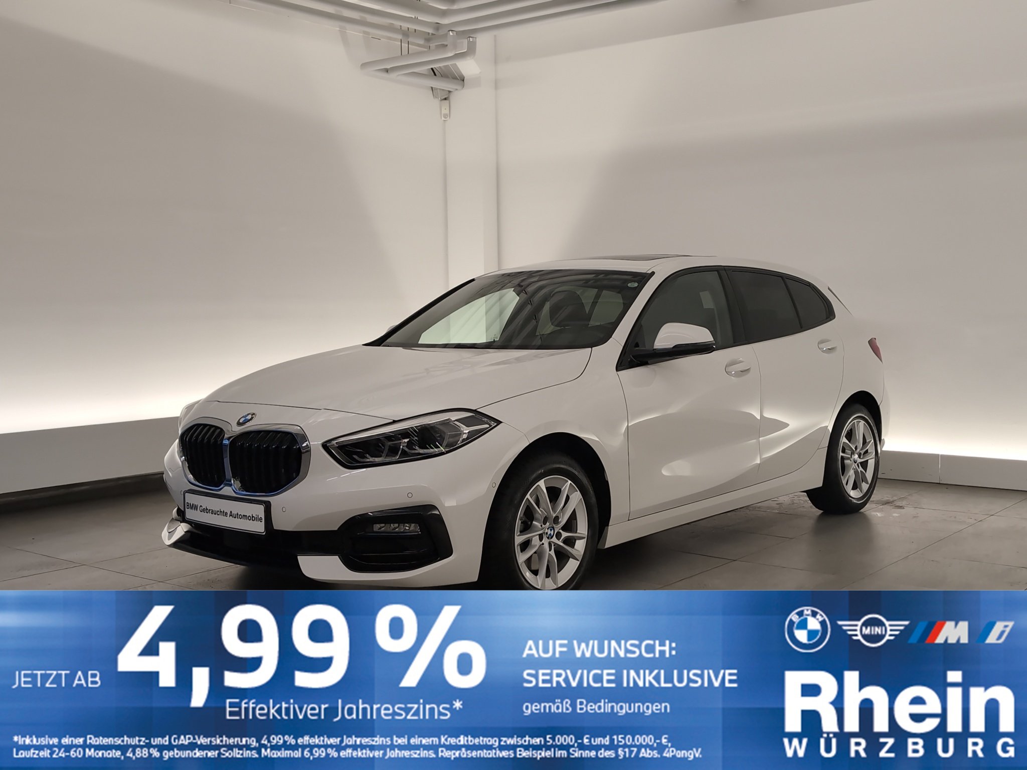 BMW 118i Sport Line Pano/HiFi/LRH