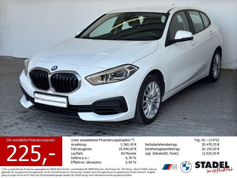 BMW 120i Advantage Navi.LED.ACC.RFK.Lenkrad+Sitzheiz