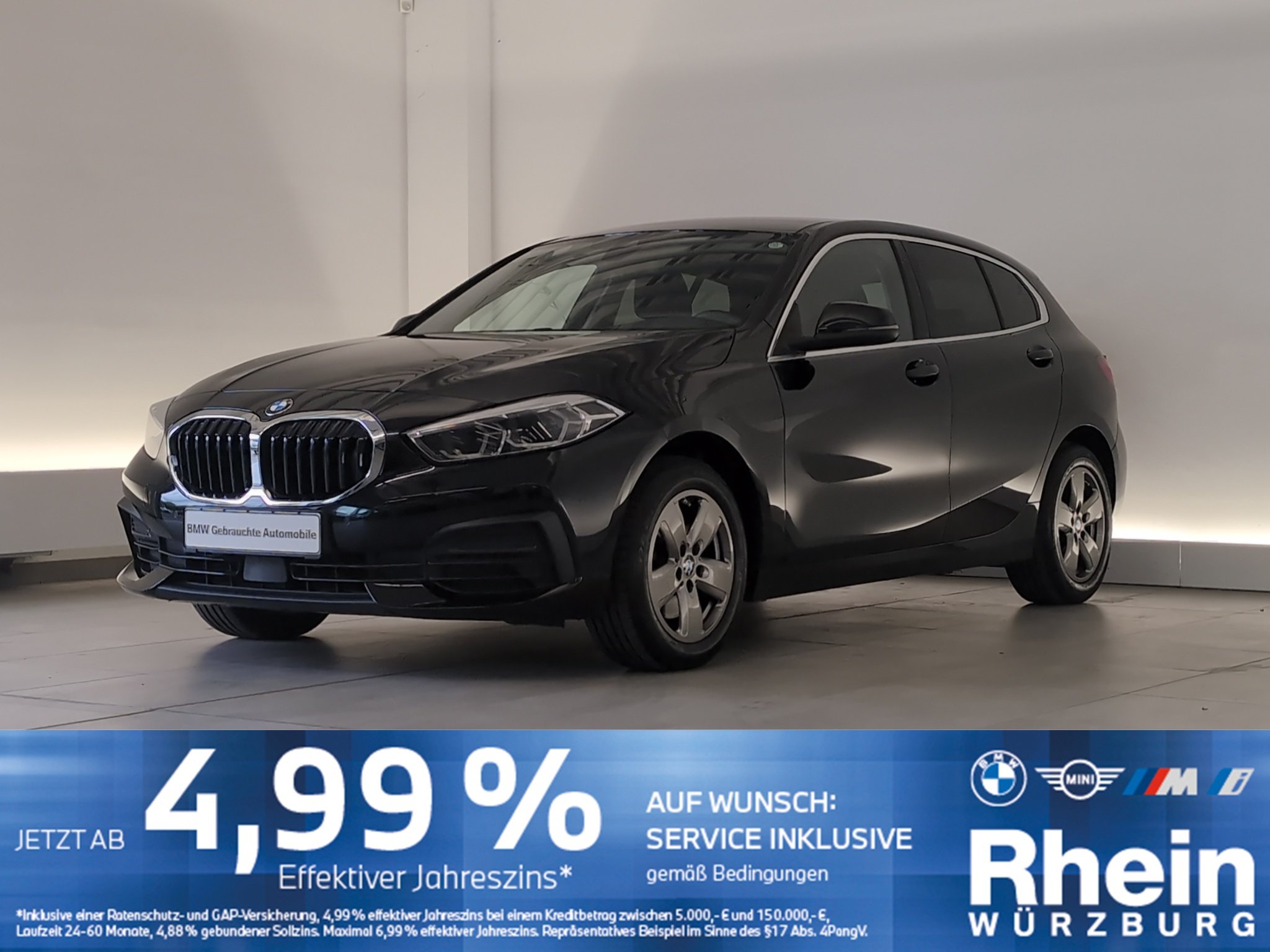 BMW 116d 5-T&uuml;rer Navi/LED/SHZ/PDCvo+hi/DAB
