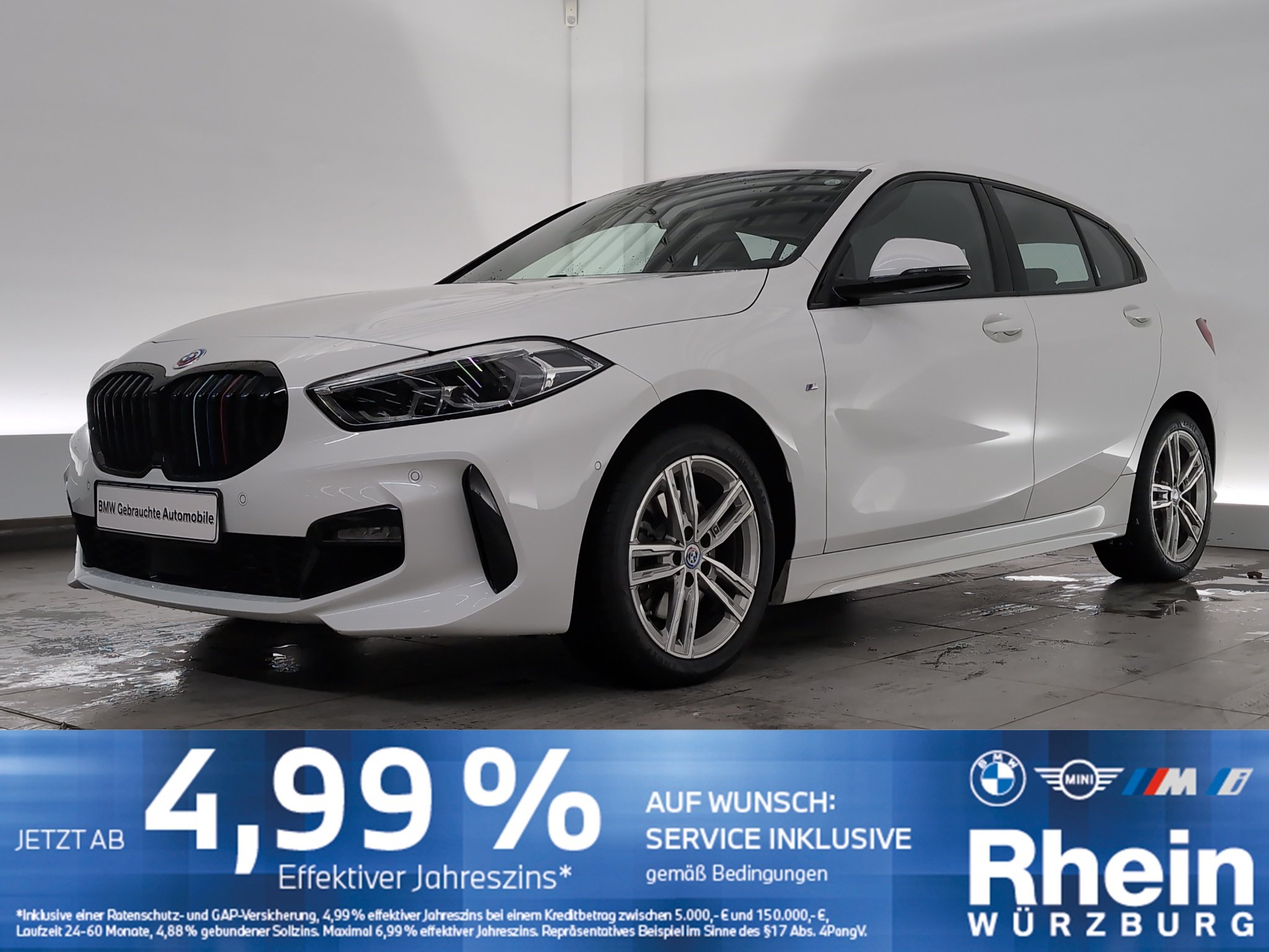 BMW 118d M Sport Navi/LED/KomfZg/Live-CP/LR-Hz/AHK