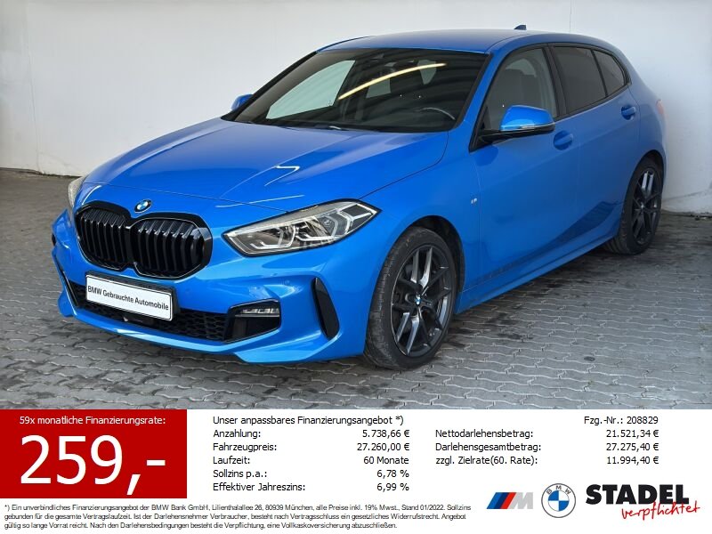 BMW 118d M Sport Navi.LED.ACC.RFK.KomfZg.HiFi.LR-Hz