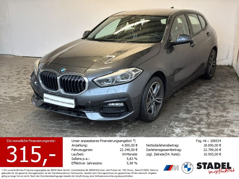 BMW 120d xDrive Limousin Sport Line Navi.LED.PDCv+h