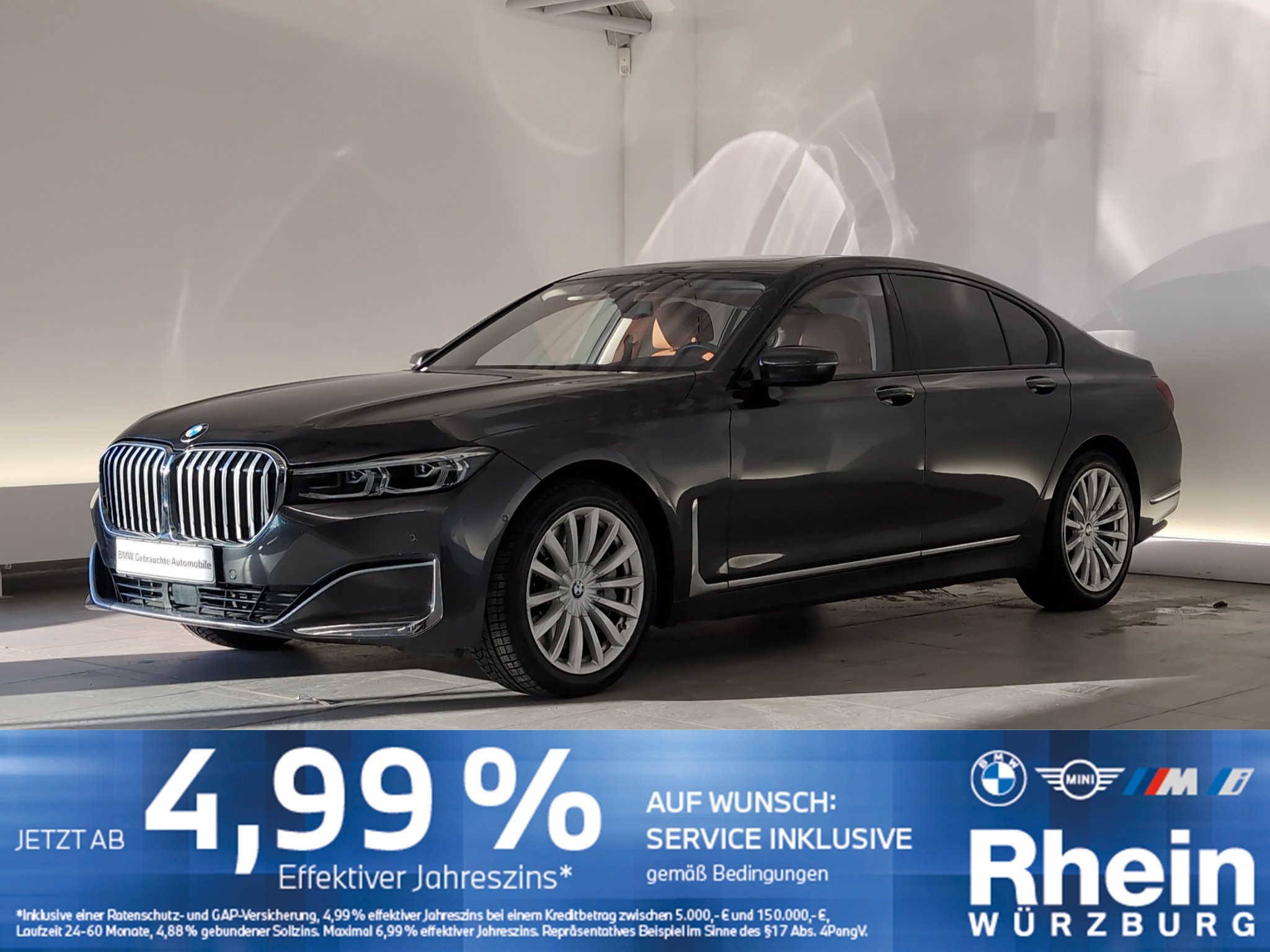 BMW 750i xDrive Limousine Navi/LED/Glasdach/Standhz