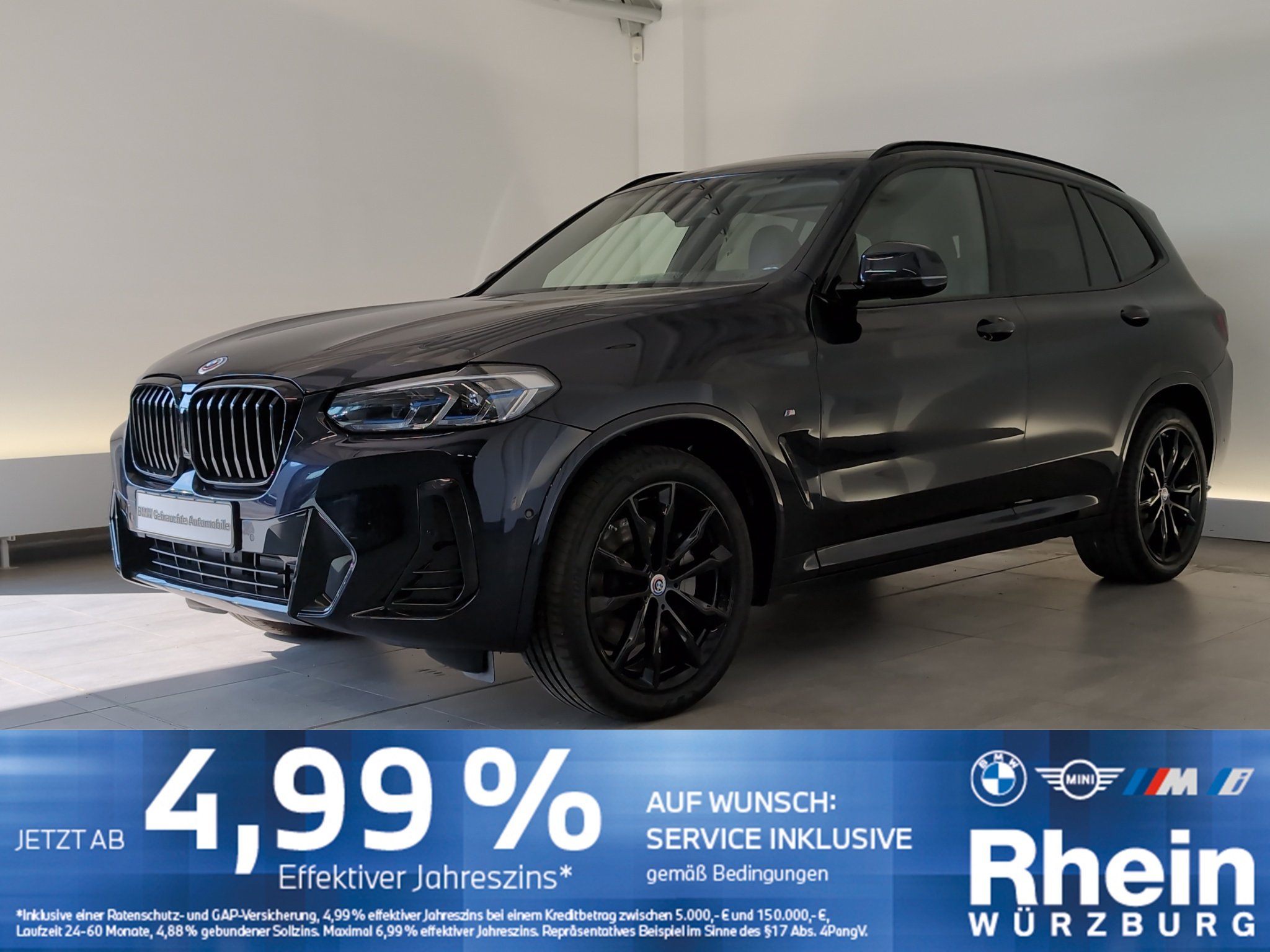 BMW X3 xDrive30d M Sport Navi/Laser/AHK/RFK/Pano