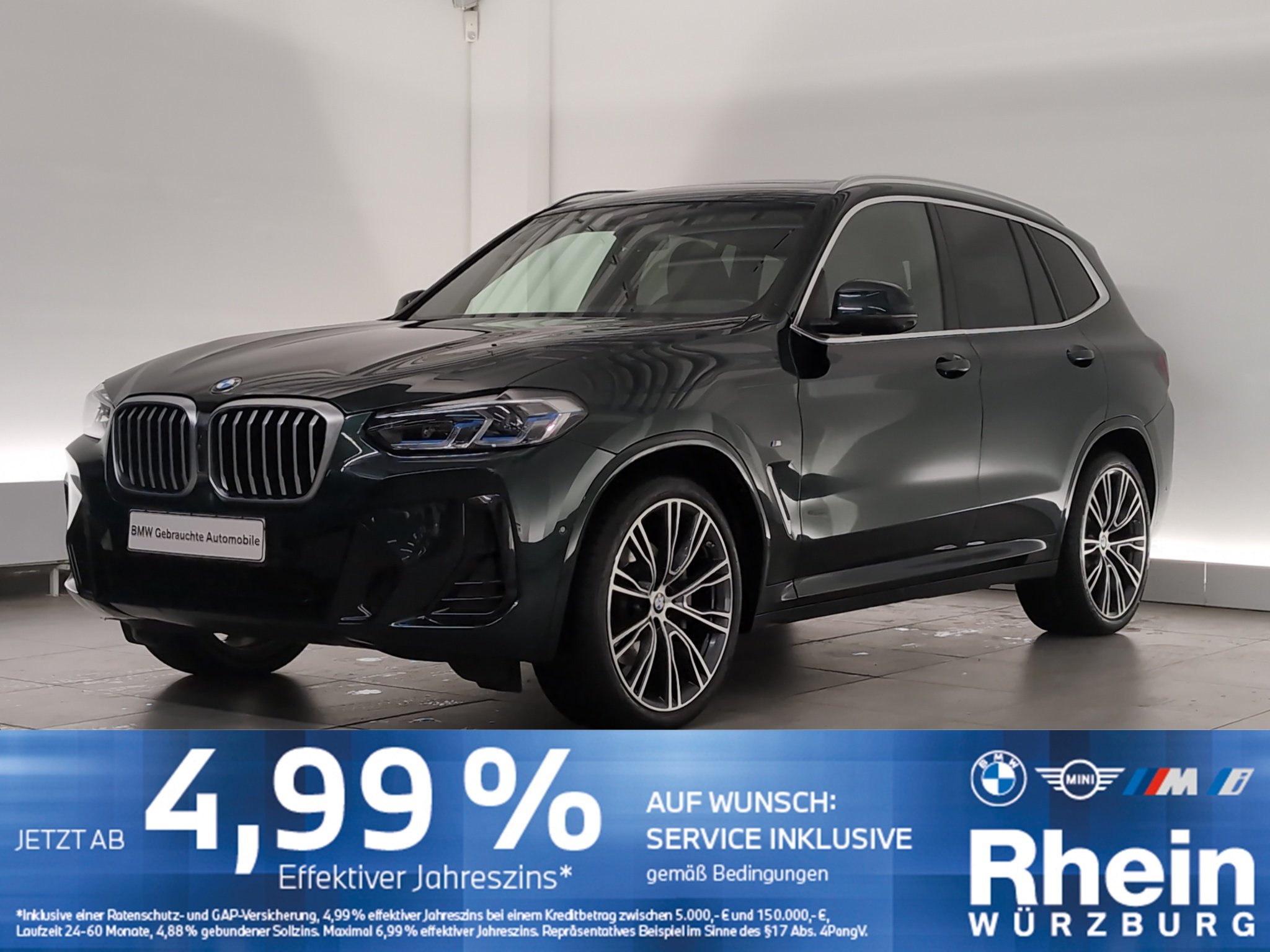 BMW X3 xDrive30d M Sportpaket HUD/HiFi/Laser