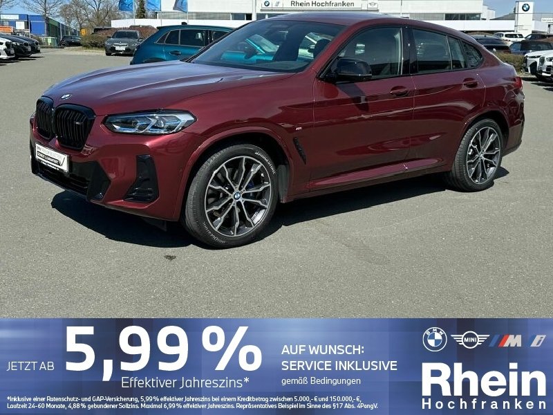 BMW X4 M40d LASER HUD 360 HiFi AHK ACC