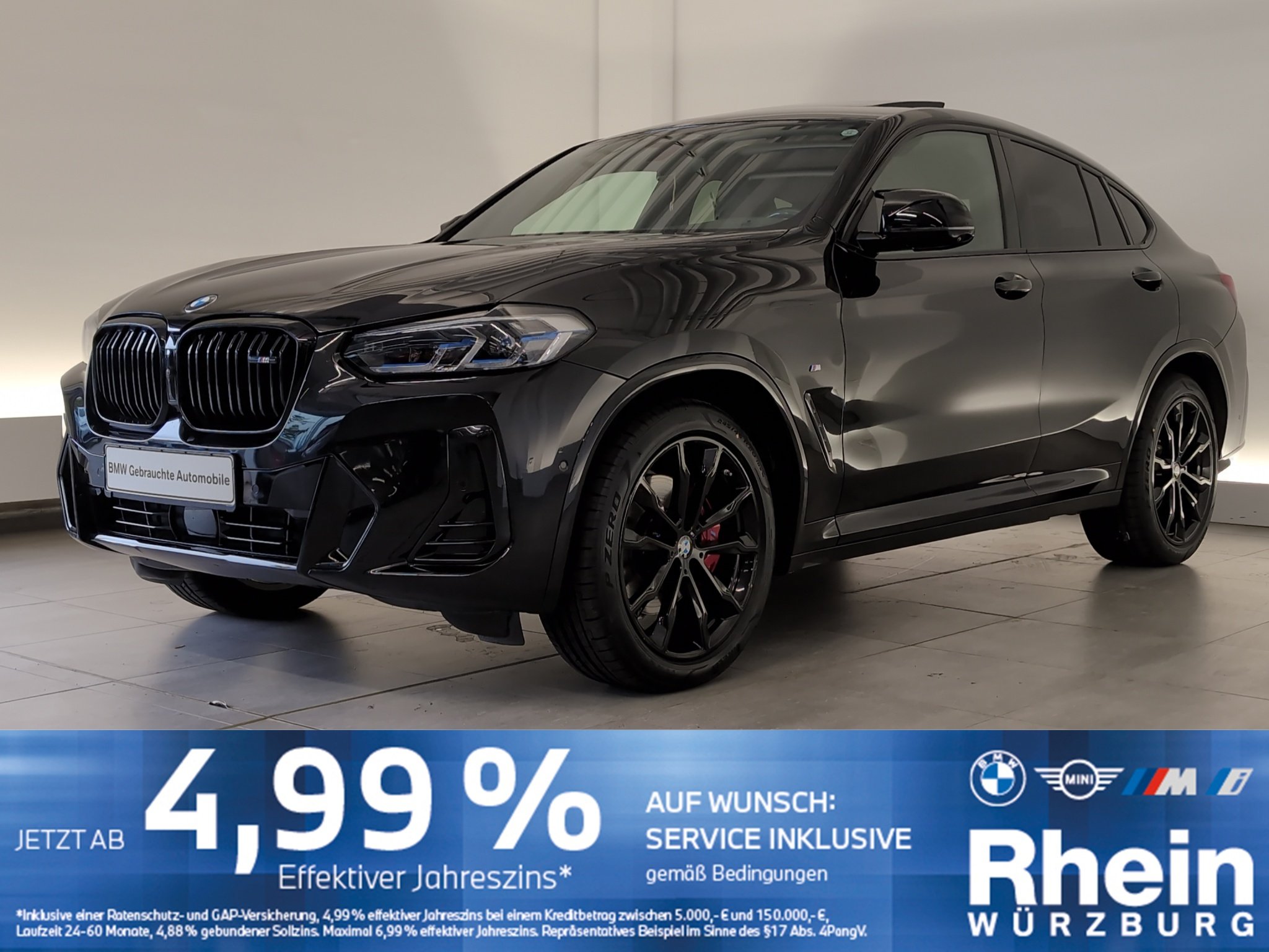 BMW X4 M40d M Sportpaket Laser/AHK/HeadUp/H&K