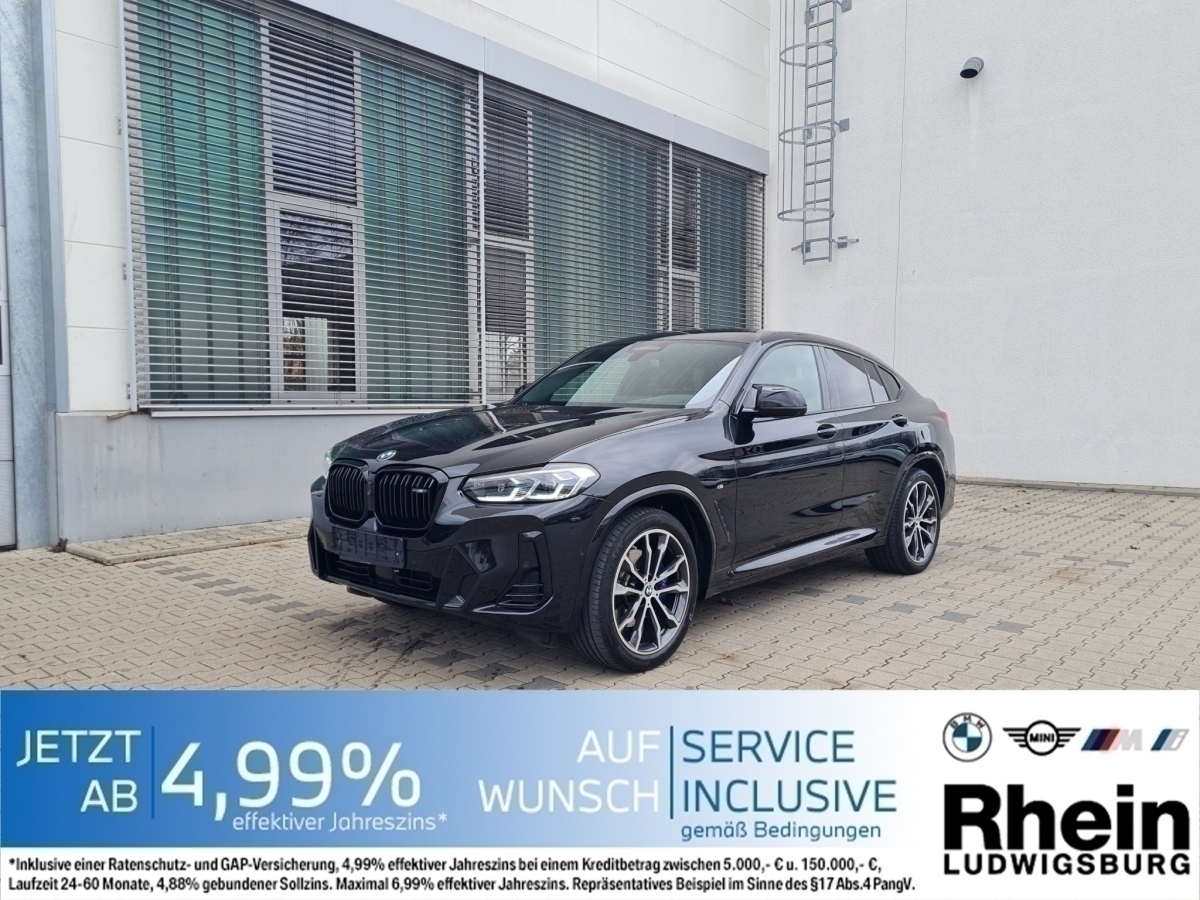 BMW X4 M40dA Laser.Navi.Standhz.HuD.360.AHK.KomfZg