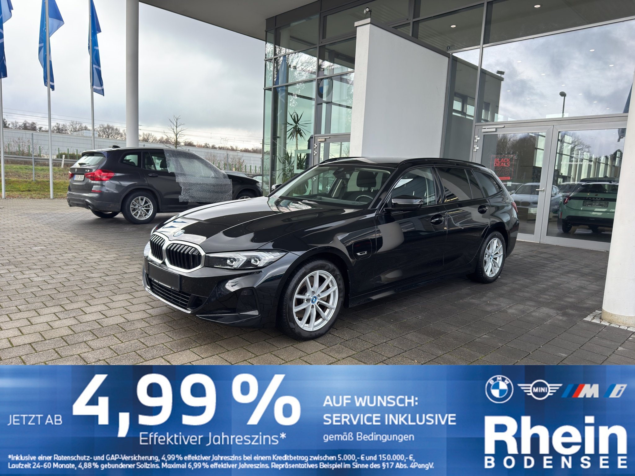 BMW 330e Touring Sonnenschutzvergl. PDC vo.+hi. Navi