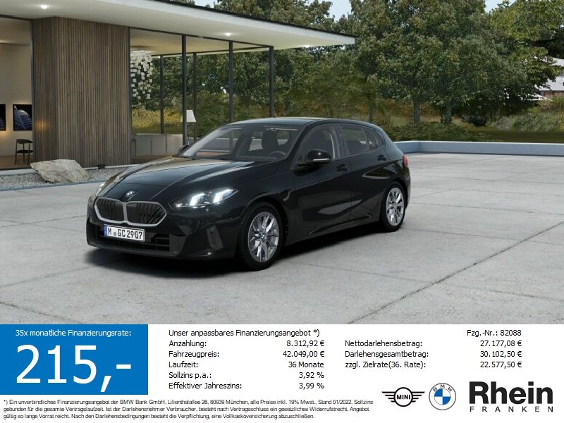 BMW 120 Navi. RKF. Komfzg. adapt. LED. FSE. DA. SH