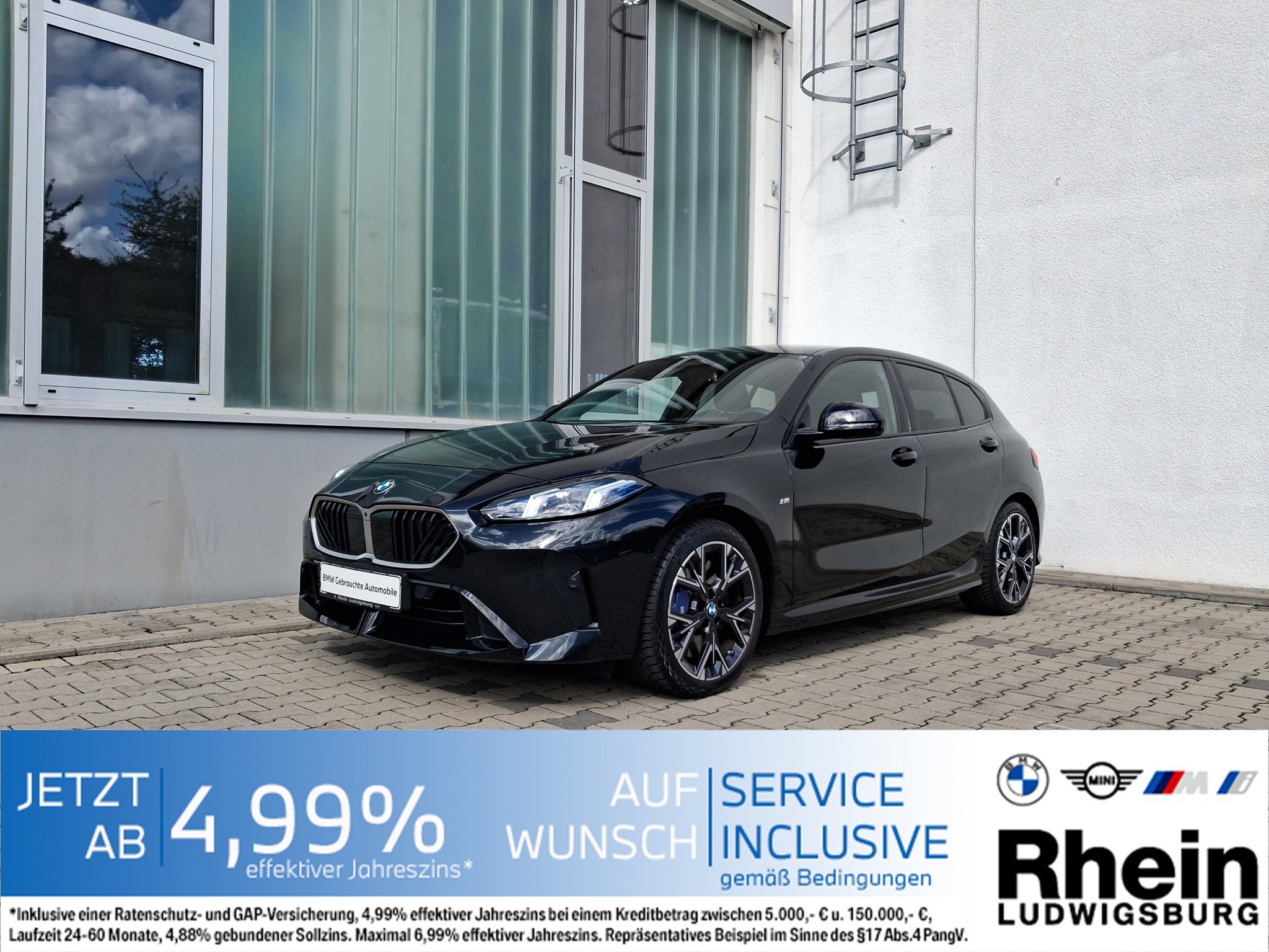 BMW 120 Lim M Sportpaket LED Navi HUD ParkAs+ DrivAs