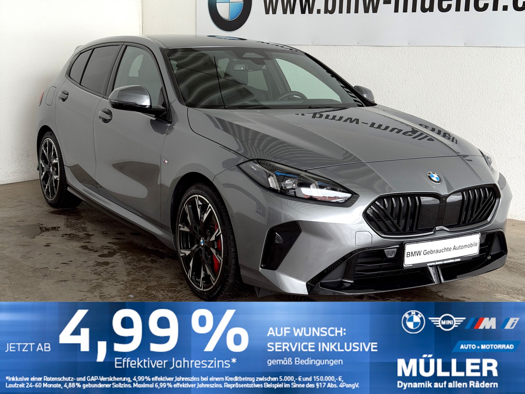 BMW 120 SAG M Sport AHK/HUD/360/K-ZUG/LED+/PRIVACY