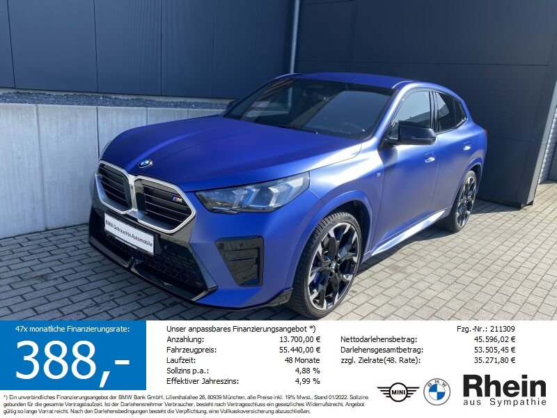 BMW X2 M35i xDr HUD/LED+/hk/360/AKUSTIK/MEM/LHZ/iGlo