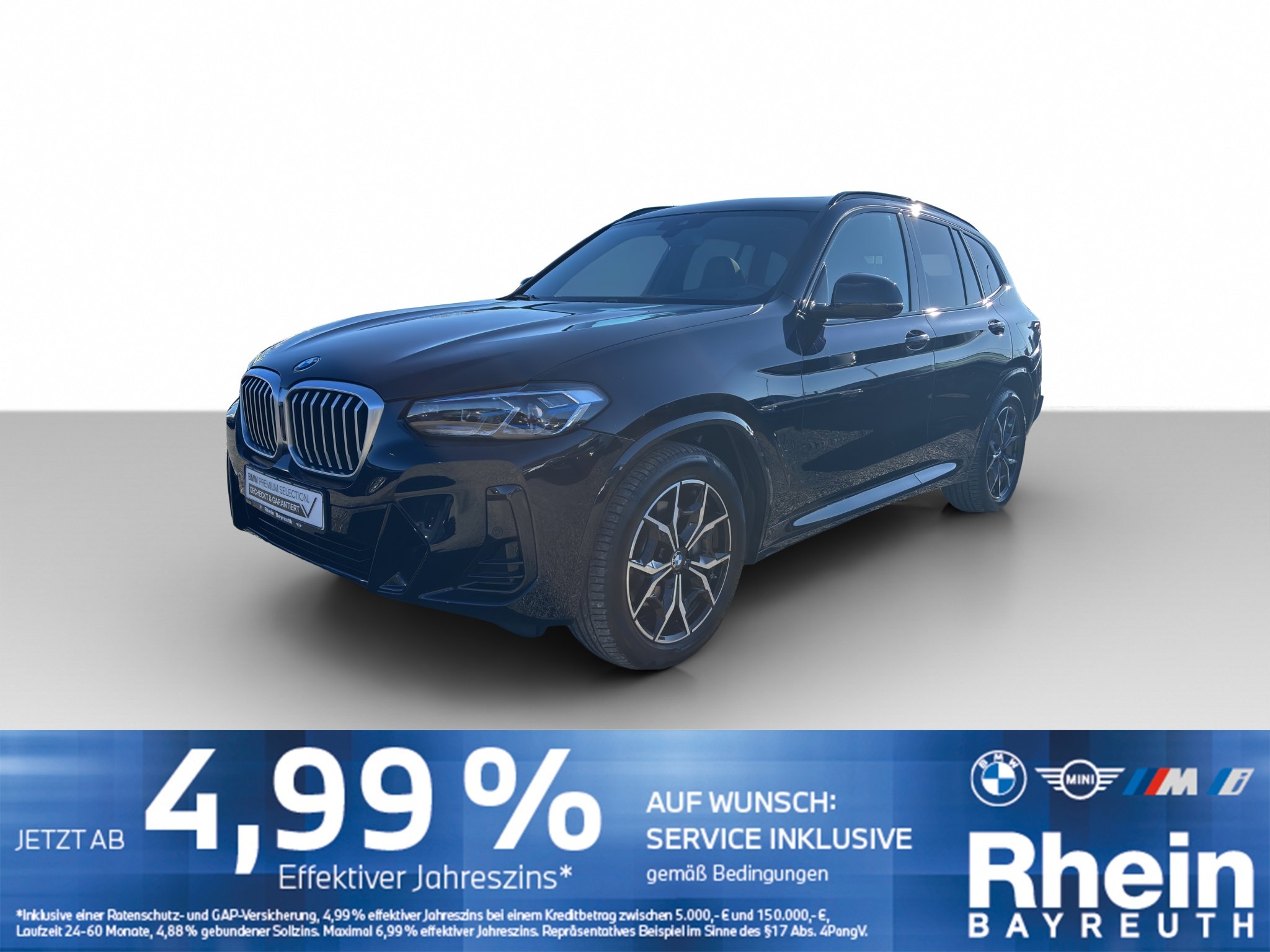 BMW X3 xDrive30d M Sport Navi Laser HUD AHK GSD Hifi