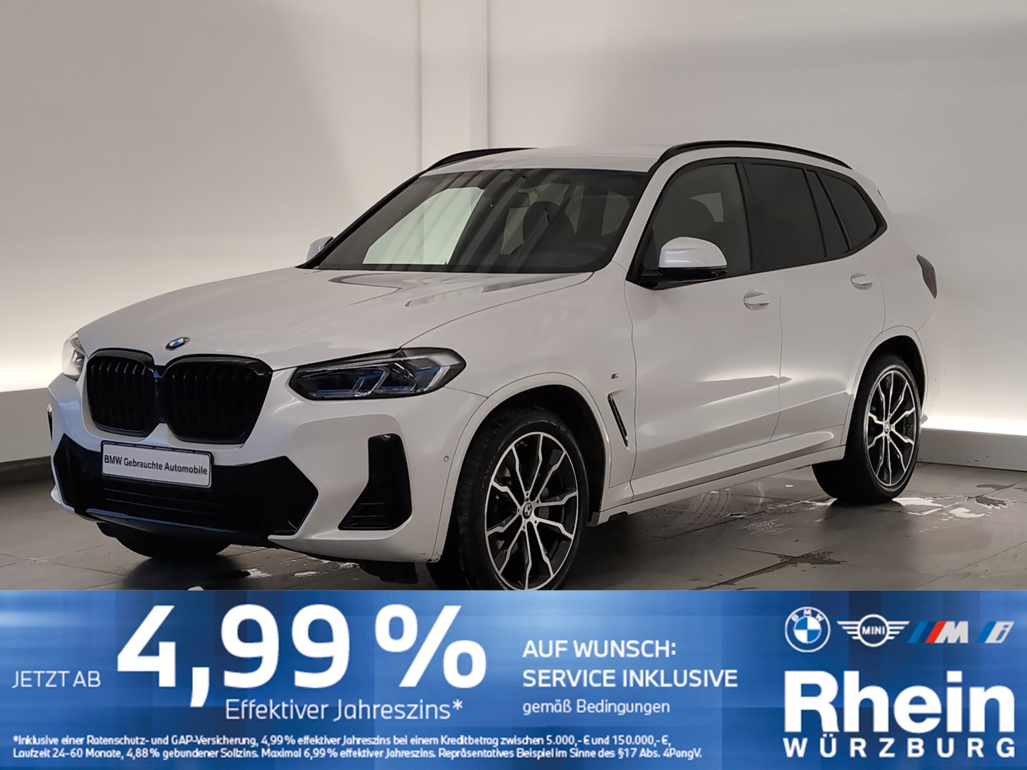 BMW X3 xDrive30d M Sport Navi/Laser/AHK/360/DrAs