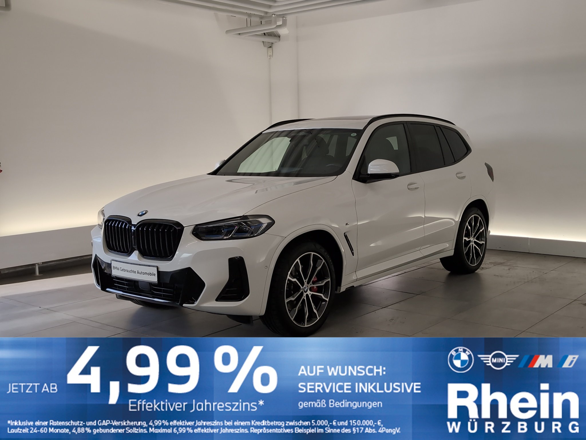 BMW X3 xDrive30d M Sportpaket HUD/Pano/H&K