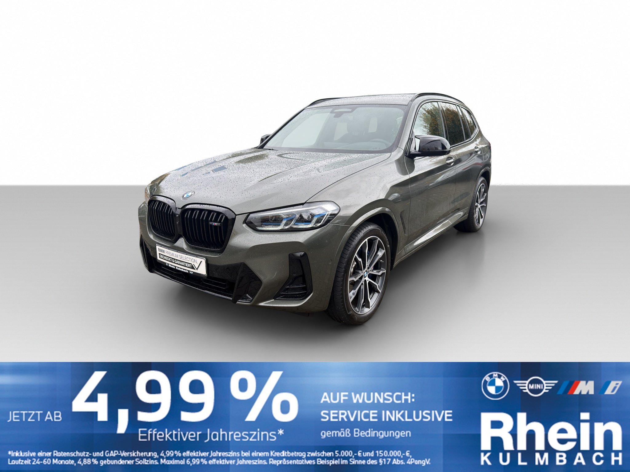 BMW X3 M40i Navi Laser HUD Hifi Parking+ Sitze el.