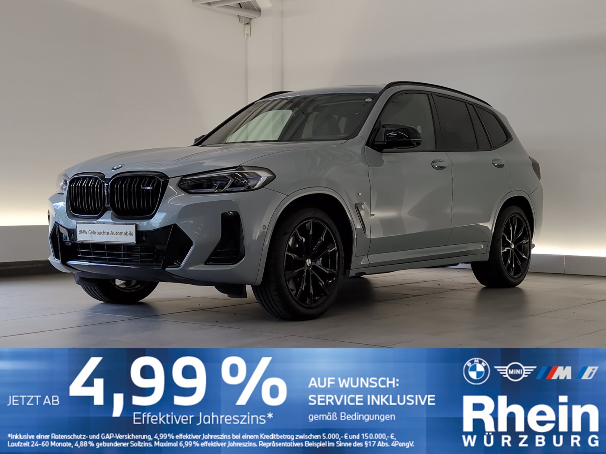 BMW X3 M40i Navi/Laser/AHK/360/SHZ/Pano/HuD/Apple