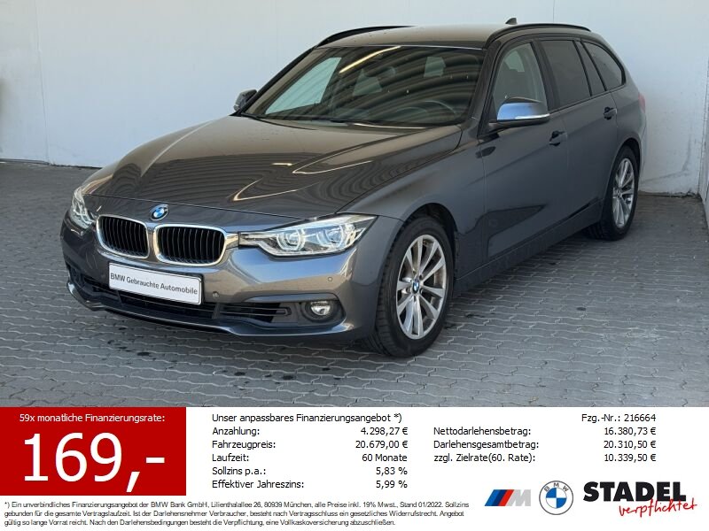 BMW 320iA Touring Advantage NaviProf.LED.Hifi.PDCvh