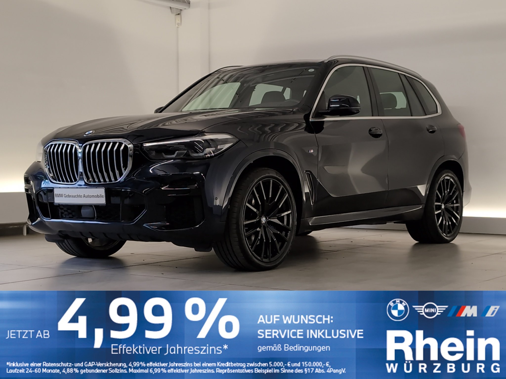 BMW X5 xDrive40i M Sport Navi/LED/360/GSD/LR-Hz