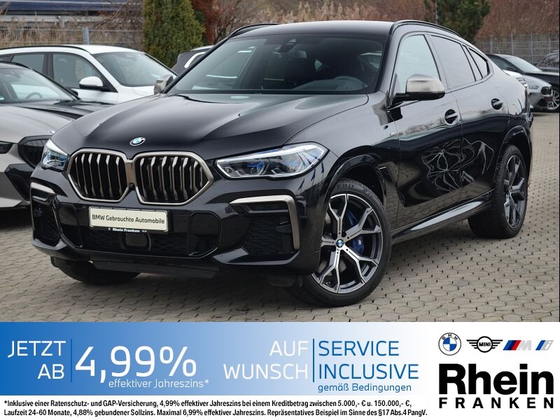 BMW X6 M50i LiveCptProf.Laser.AHK.ACC.360Kam.HiFi