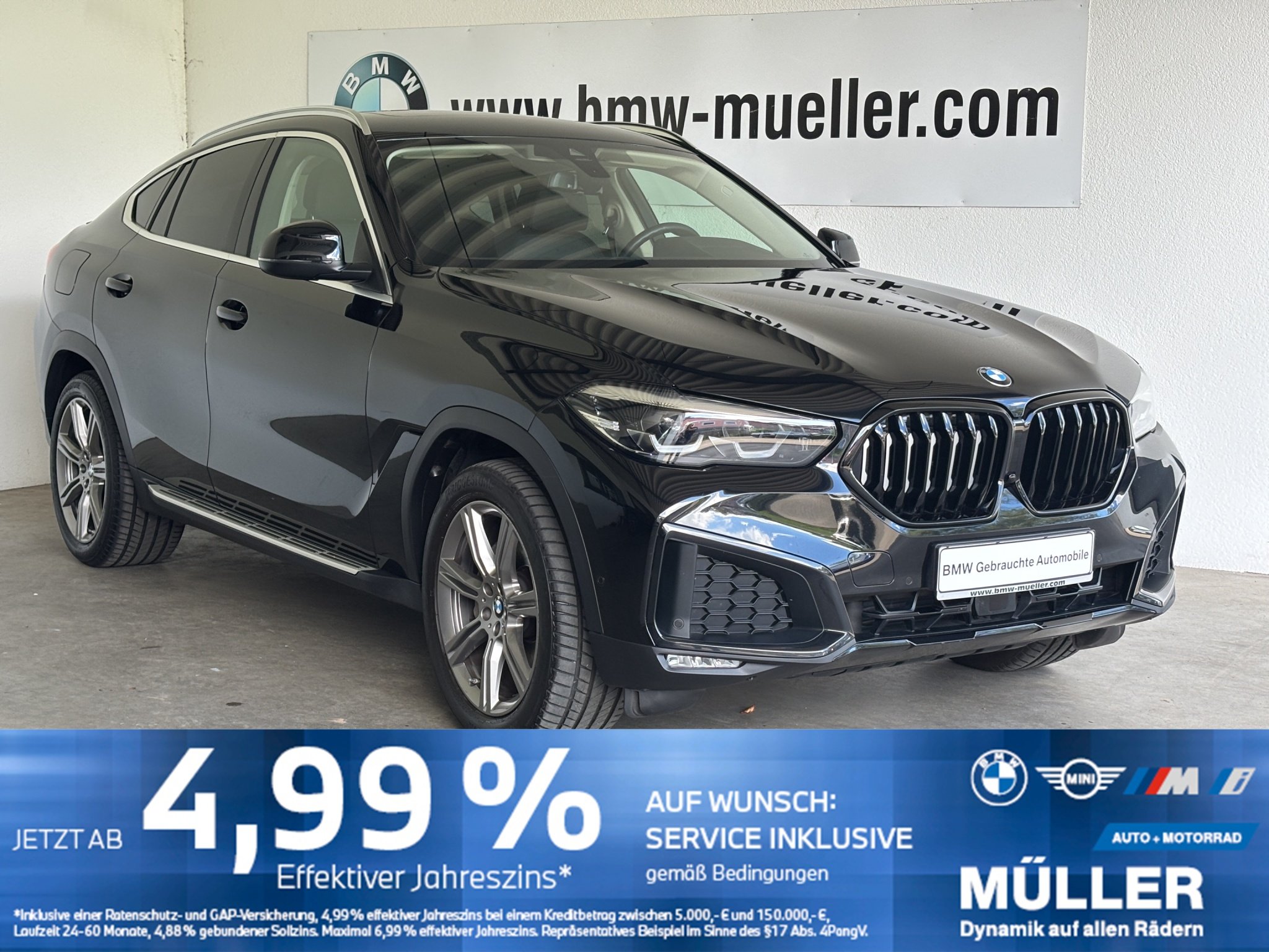 BMW X6 xDrive30d PANO/Soft/AKUSTIK/4xSH/CAM/DAB/hk