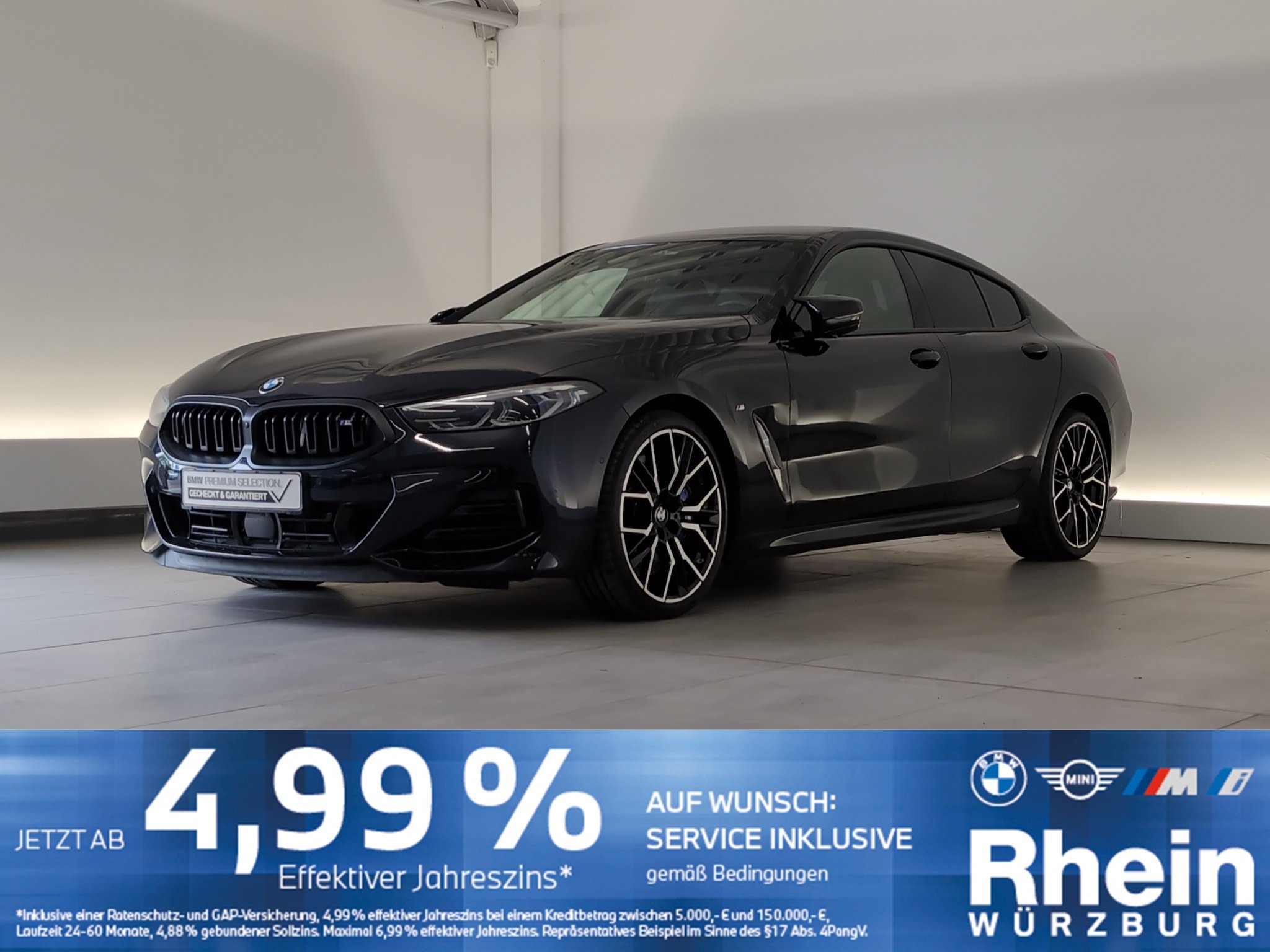 BMW M850i xDrive Gran Coup Navi/Laser/360/SHZ/Pano
