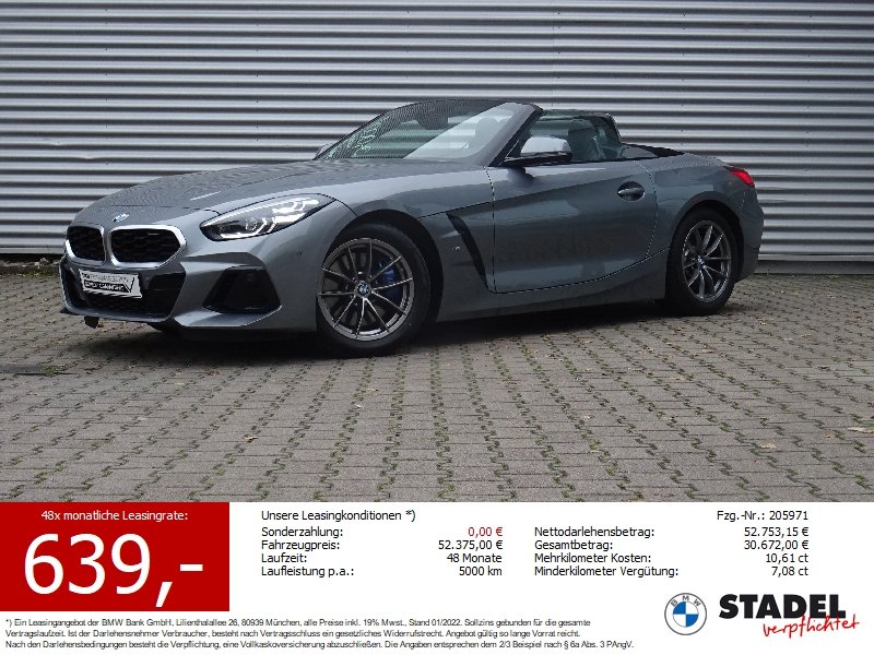 BMW Z4 sDrive30i adLED HuD ACC HiFi Drive/Parkassist