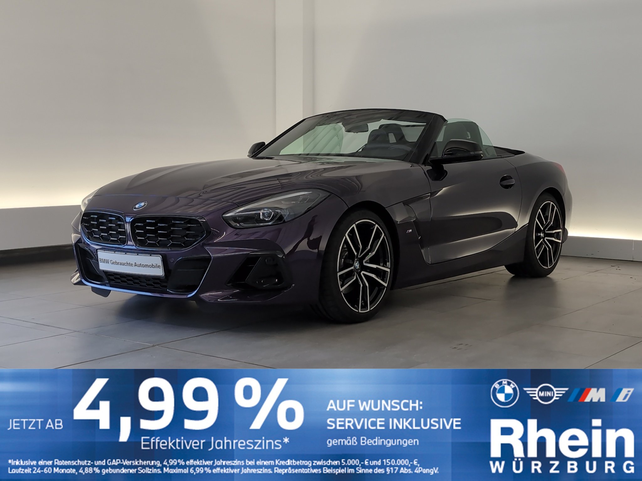 BMW Z4 sDrive 30i Navi/LED/RFK/SHZ/LR-Hz/HiFi